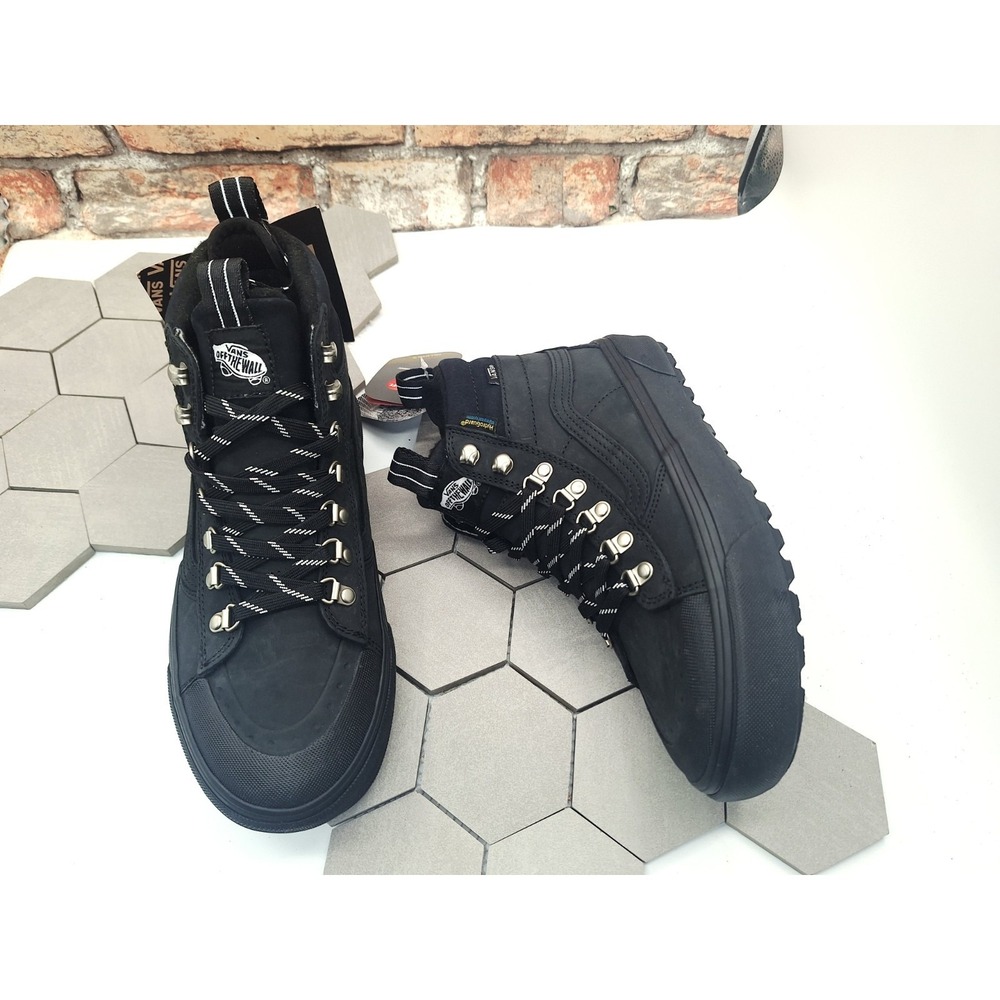 VANS Sk8-Hi DR MTE-2 Black Sneaker Boots Waterproof Women's Size 8 - Picture 10 of 13